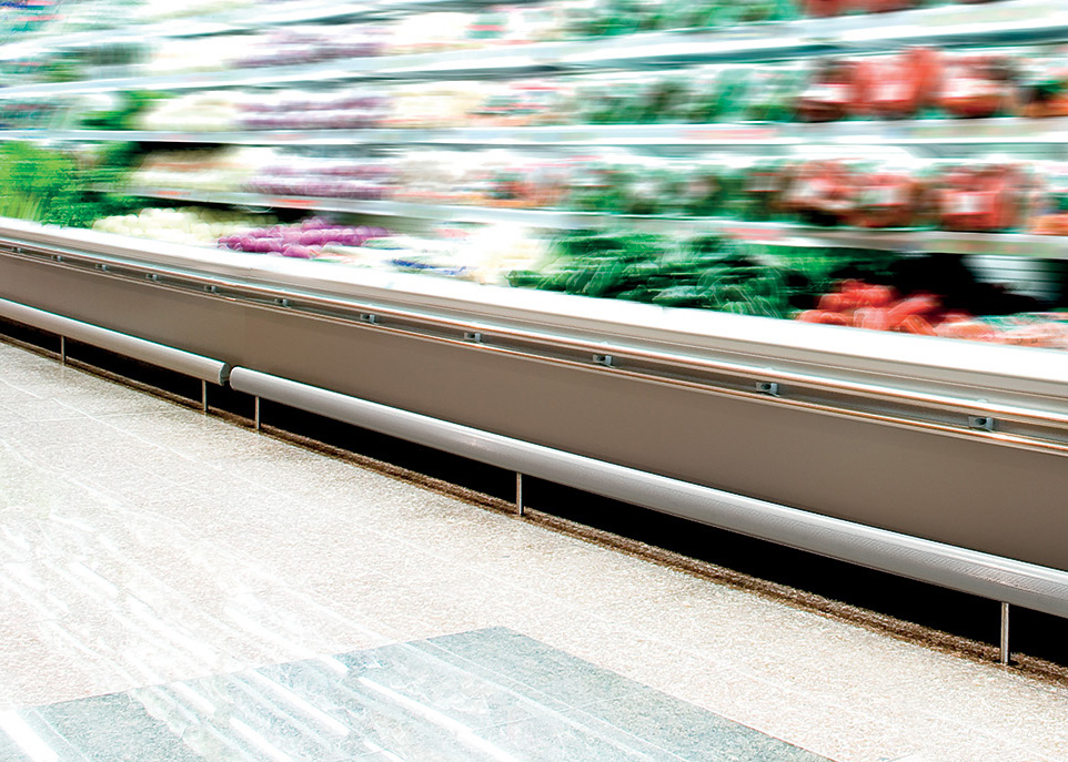 Bumper Floor กันชนป้องกันตู้แช่และผนัง