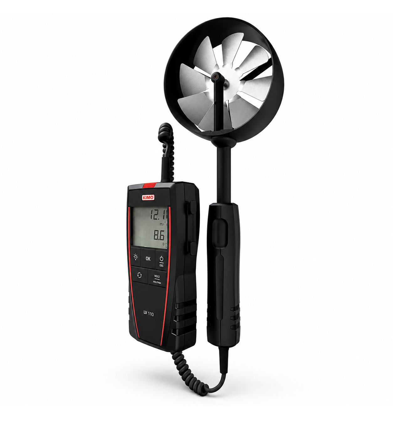 Kimo LV 111 LV 117 LV 110 Vane probe thermo-anemometer
