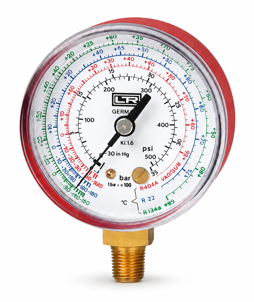 Refrigeration pressure gauge MB MR MX